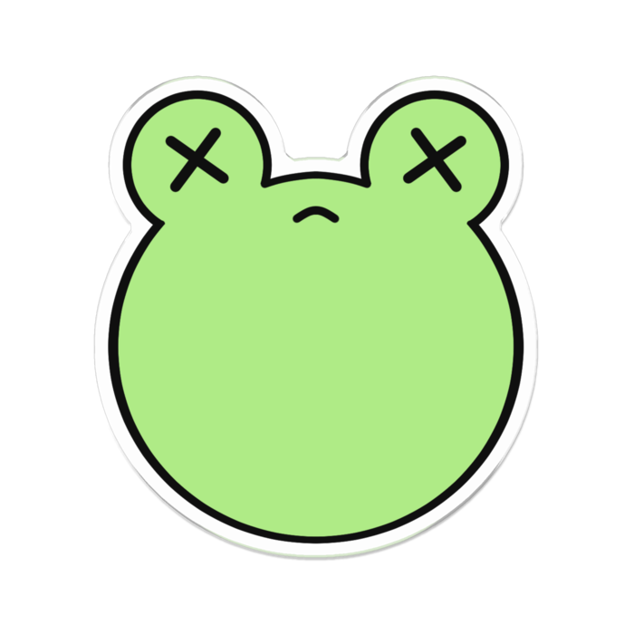 バッテンカエル - 70 x 70 (mm)