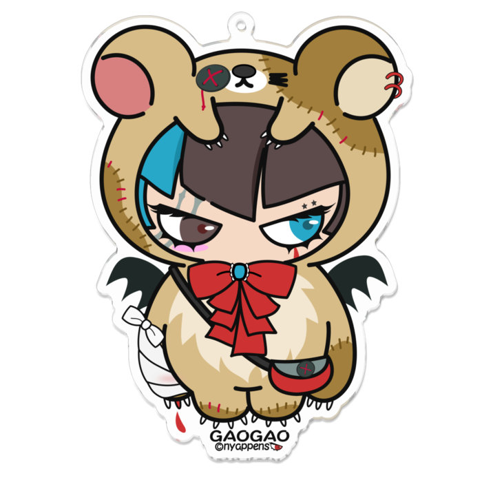 アクリルキーホルダー - 100 x 100 (mm)