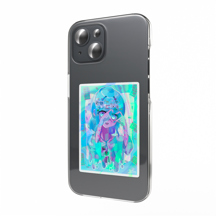 ホログラムスマホステッカー - 縦