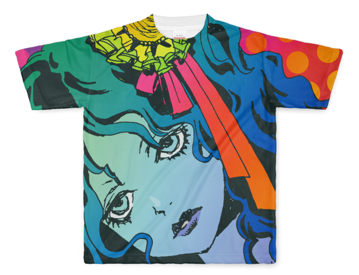 フルグラフィックTシャツ - L - 正面印刷のみ