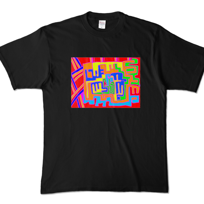 カラーTシャツ - XL - ブラック (濃色)