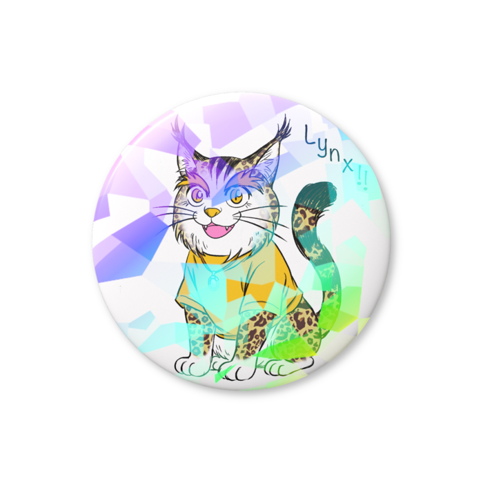 ホログラム缶バッジ - 44mm