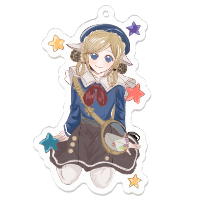 アクリルキーホルダー - 70 x 70 (mm)