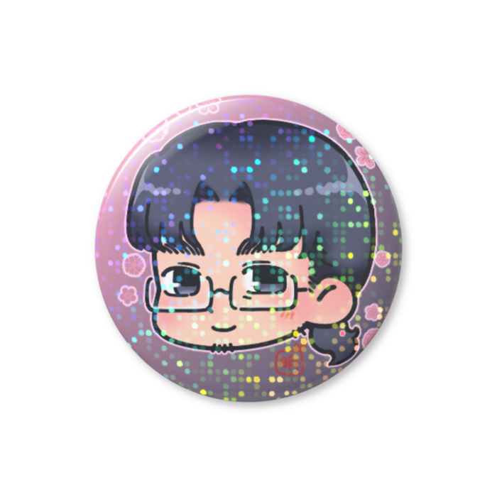 ホログラム缶バッジ シンさん