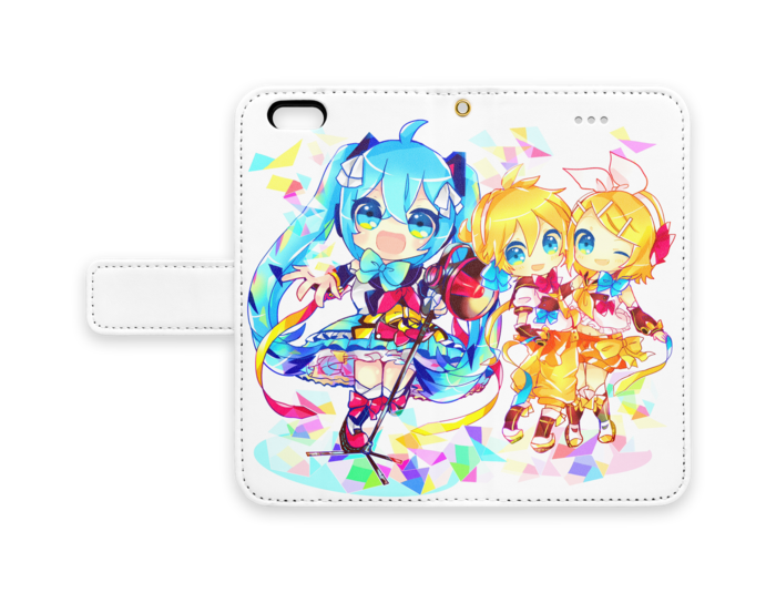 手帳型iPhoneケース - iPhone 6 / 6s - ストラップ穴 あり