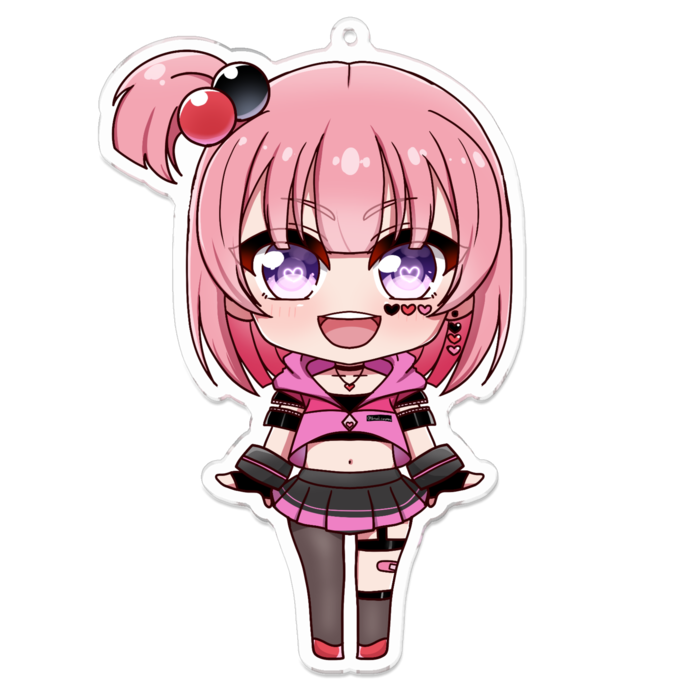 アクリルキーホルダー - 100 x 100 (mm)