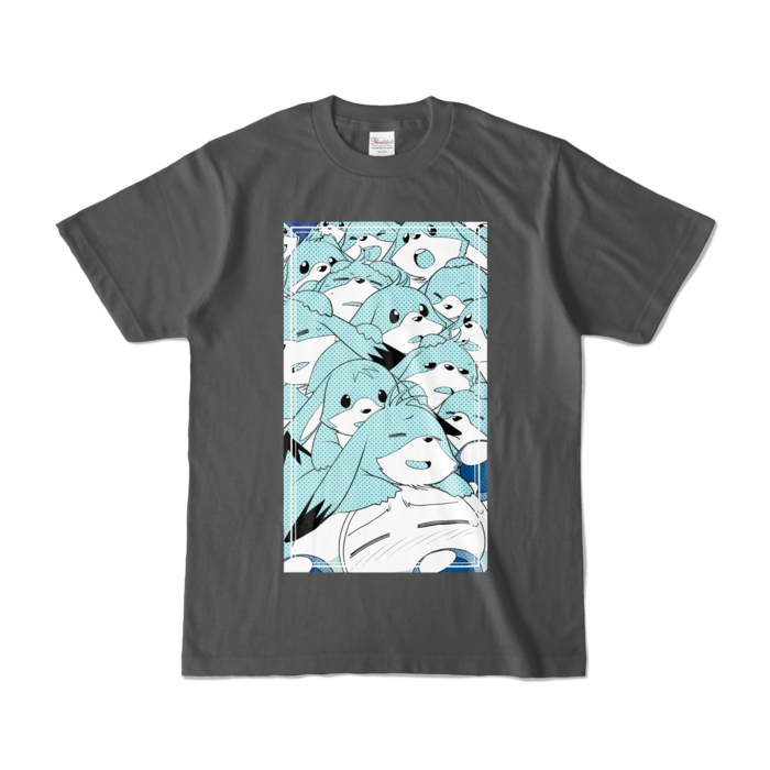 カラーTシャツ - S - チャコール (濃色)