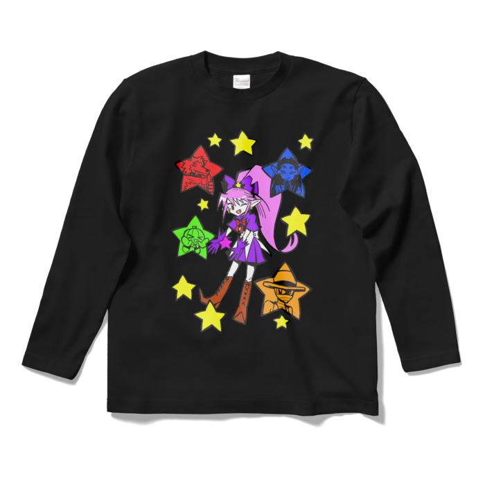 ロングスリーブTシャツ - S - ブラック