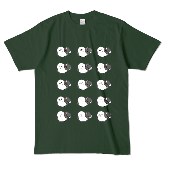 カラーTシャツ - L - フォレスト (濃色)