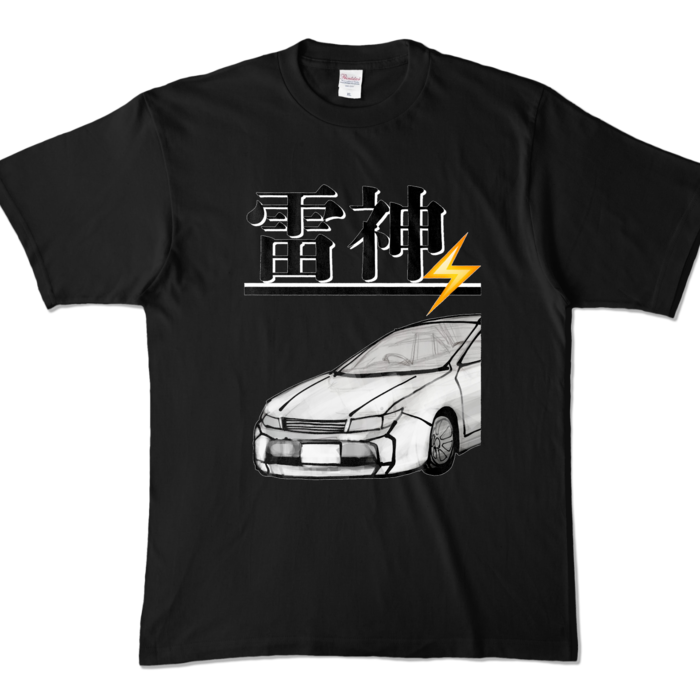 カラーTシャツ - XL - ブラック (濃色)(1)