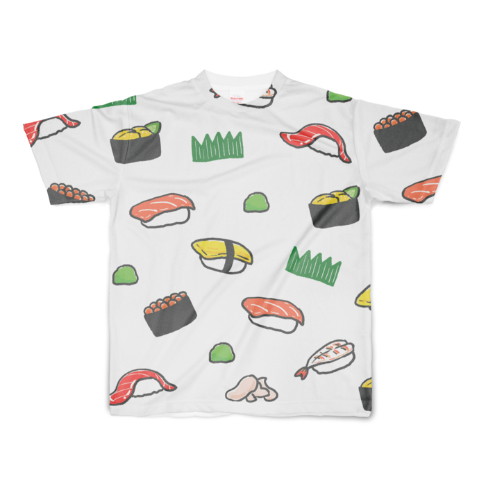フルグラフィックTシャツ - S - 両面印刷