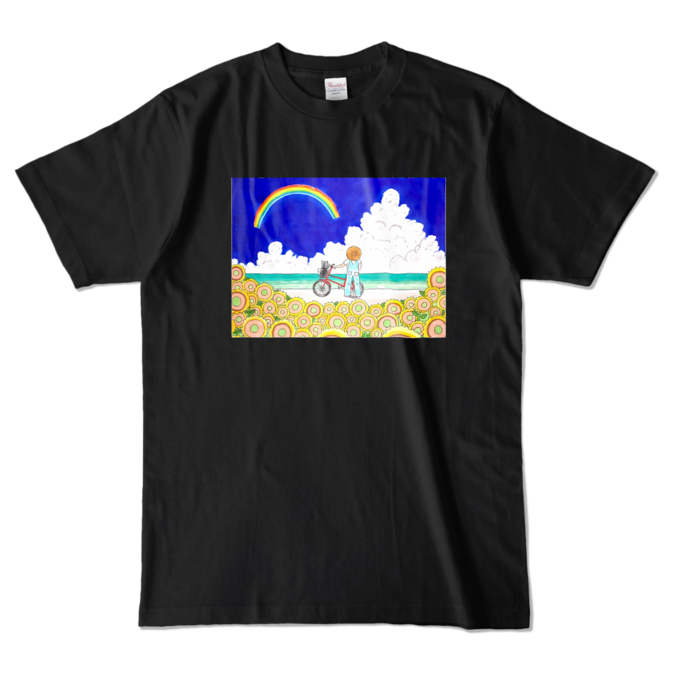 カラーTシャツ - L - ブラック (濃色)