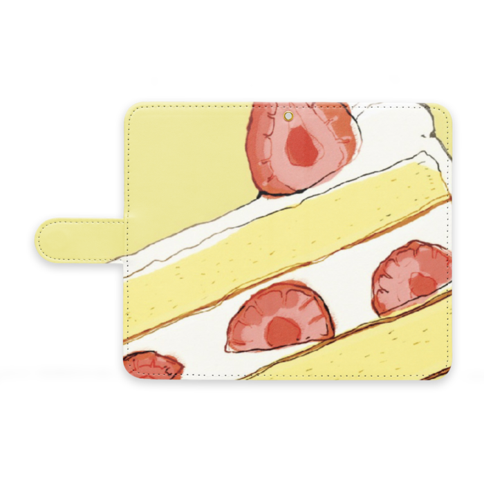 手帳型Androidケース - M - ストラップ穴 あり