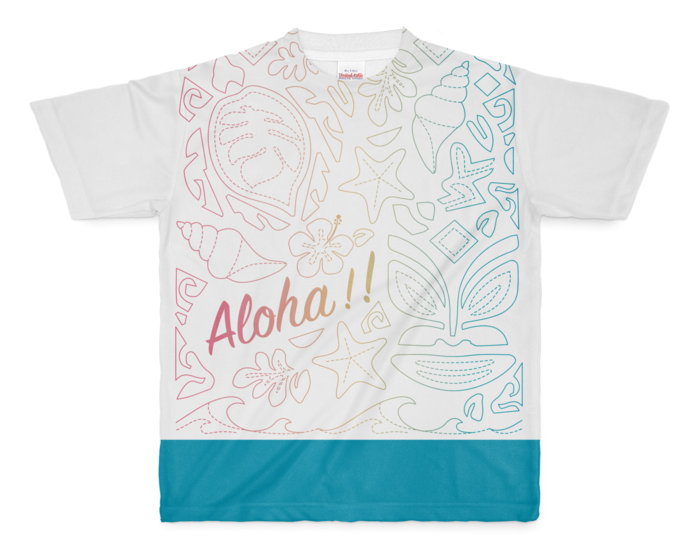 フルグラフィックTシャツ - M - 正面印刷のみ
