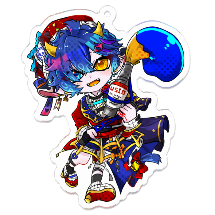 アクリルキーホルダー - 70 x 70 (mm)