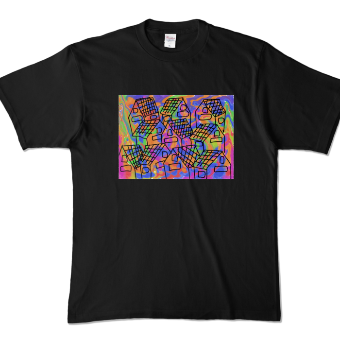 カラーTシャツ - XL - ブラック (濃色)