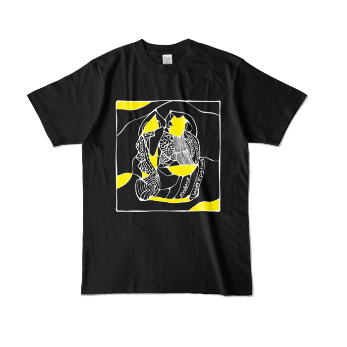 カラーTシャツ - L - ブラック (濃色)