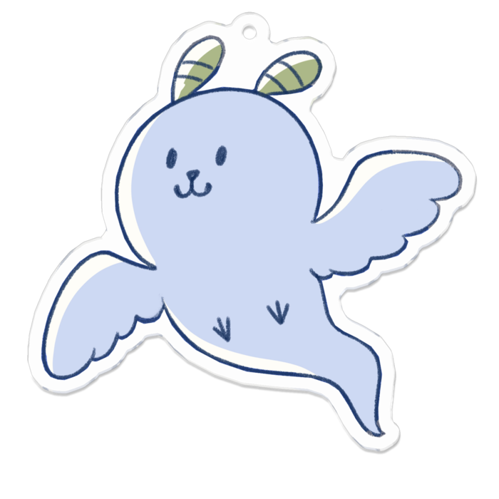 アクリルキーホルダー - 70 x 70 (mm)