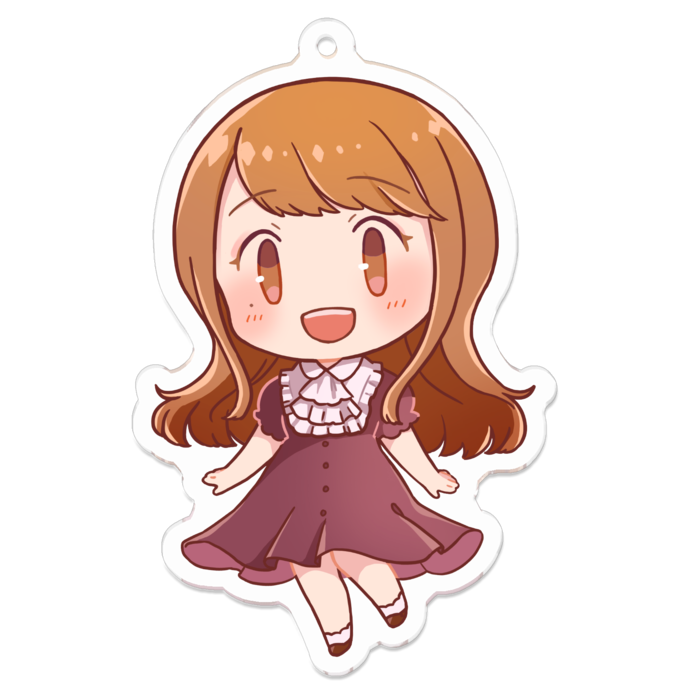 アクリルキーホルダー - 70 x 70 (mm)