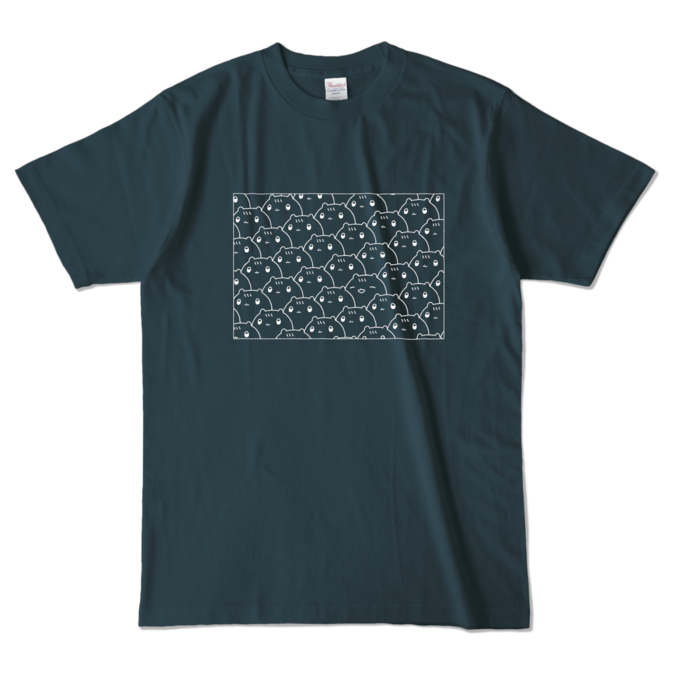 カラーTシャツ - L - デニム (濃色)