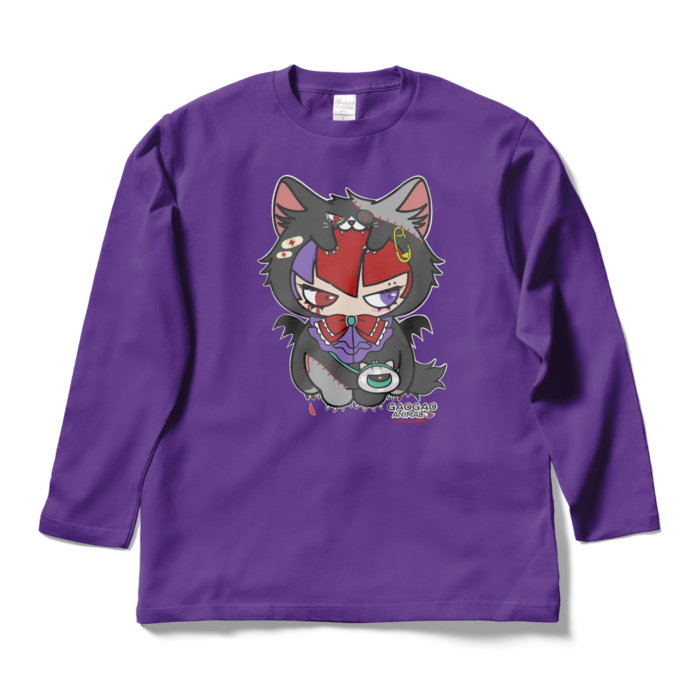 ロングスリーブTシャツ - L - パープル