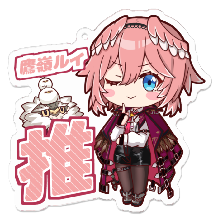 アクリルキーホルダー - 70 x 70 (mm)