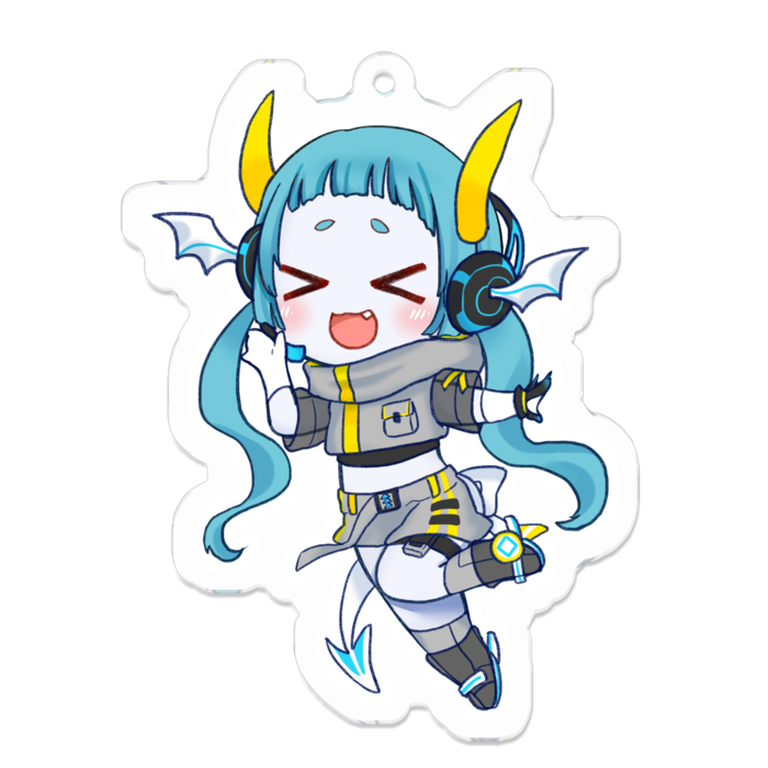 アクリルキーホルダー - 70 x 70 (mm)