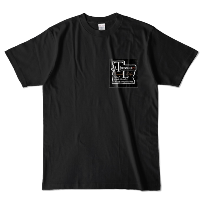 カラーTシャツ - L - ブラック (濃色)