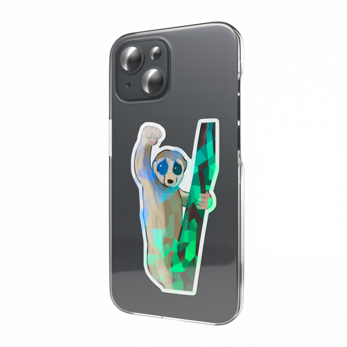 ホログラムスマホステッカー - 縦