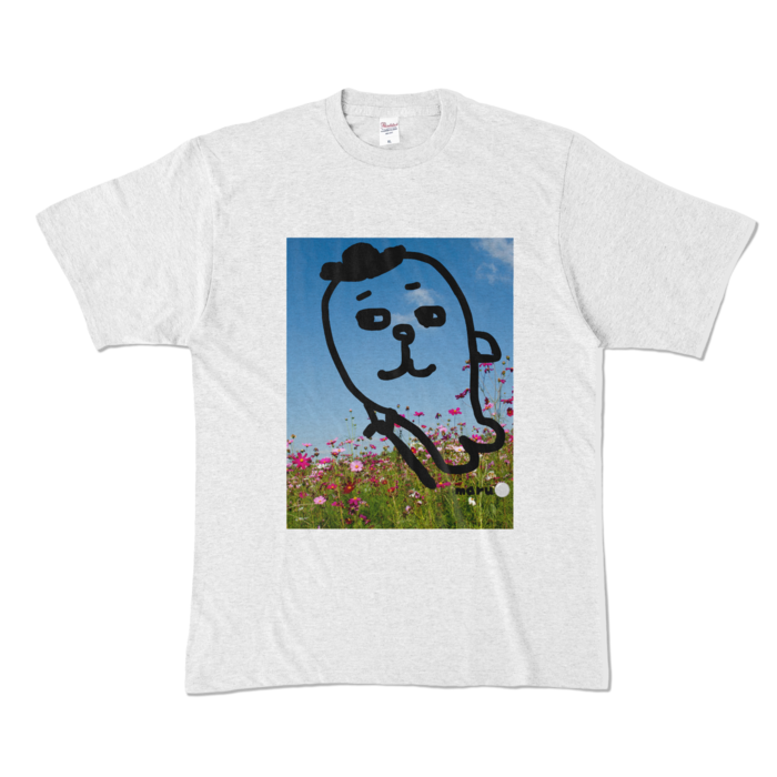 カラーTシャツ - XL - アッシュ (淡色)