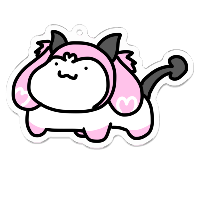 アクリルキーホルダー - 70 x 70 (mm)