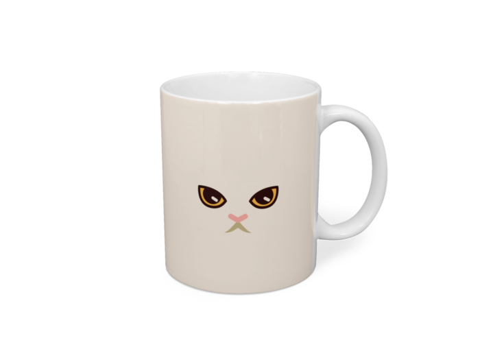 マグカップ - シロ
