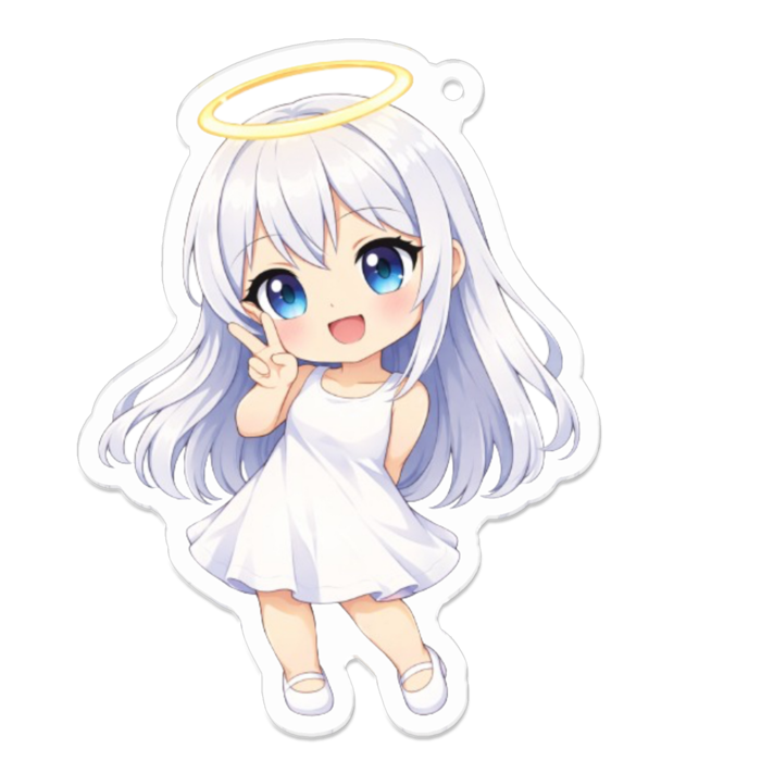 アクリルキーホルダー - 70 x 70 (mm)