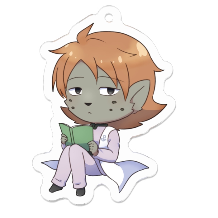 アクリルキーホルダー（コーティング） - 50 × 50 (mm)