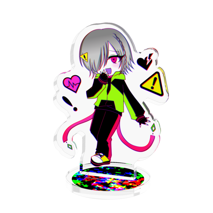 ヤンデレお兄さんアクリルフィギュア - 50x50mm