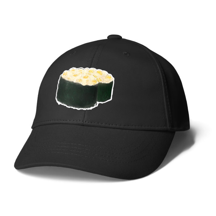 キャップ - ブラック