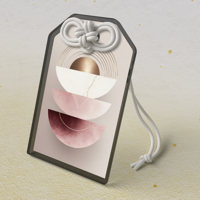 アクリルお守り - 50 × 80mm