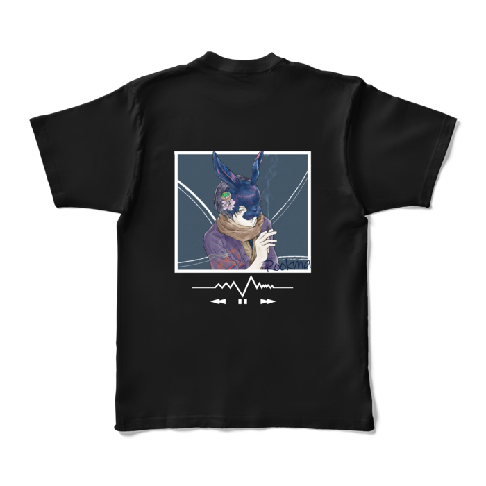 カラーTシャツ - XL - ブラック (濃色)