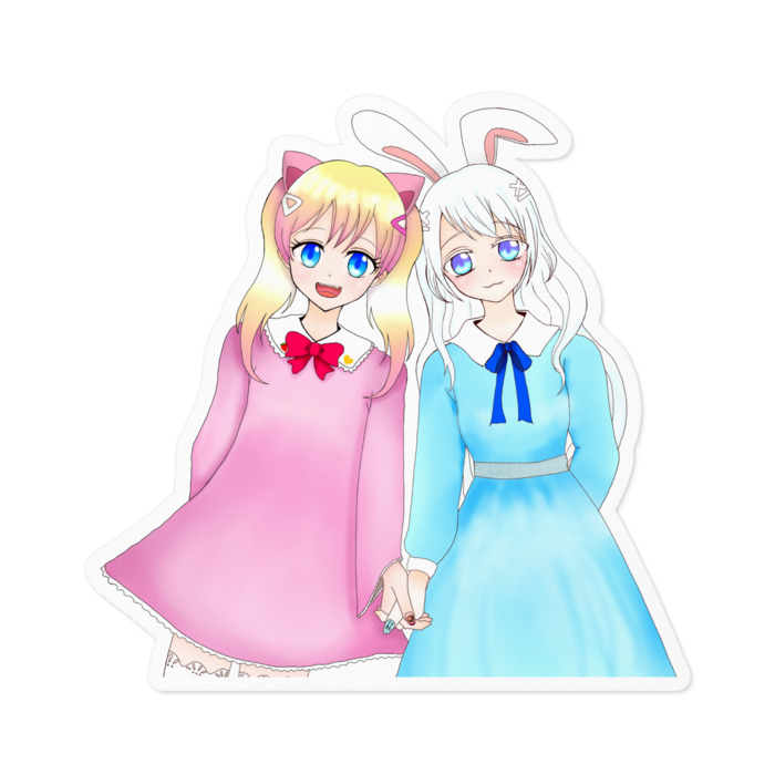 ステッカー - 100 x 100 (mm)