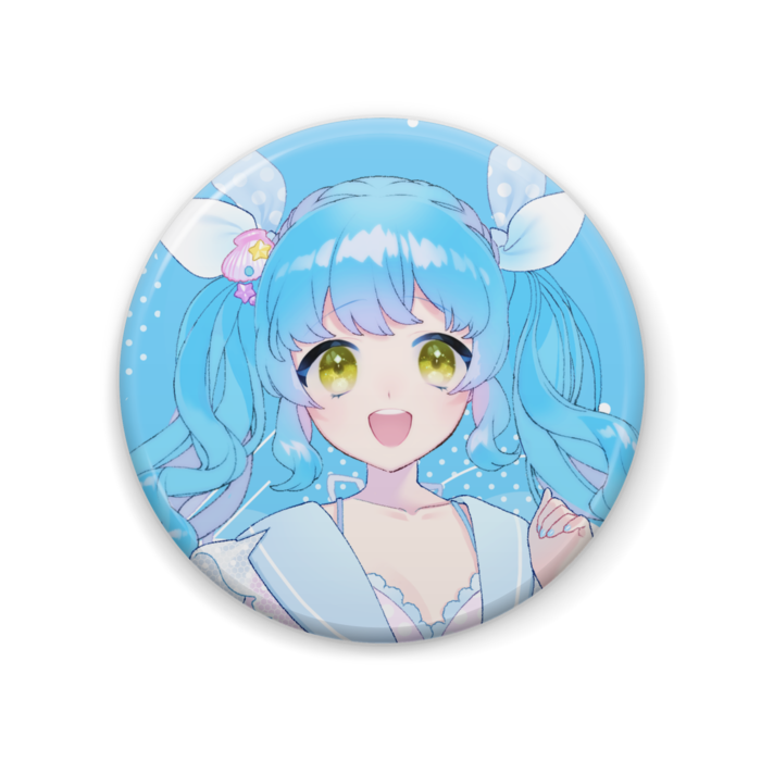 夏缶バッジ - 57mm