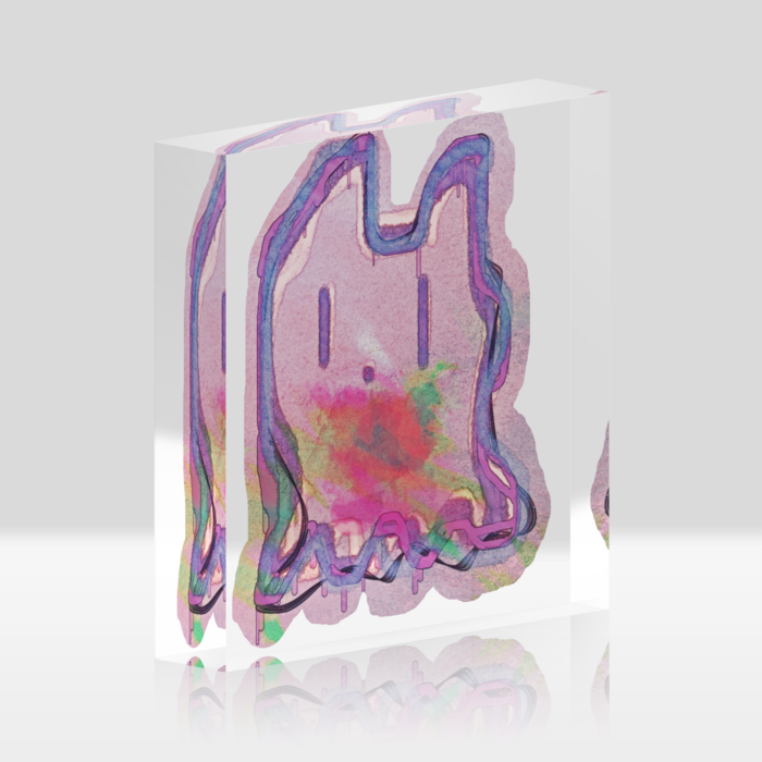 アクリルブロック - 100x100mm