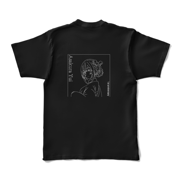 デザインTシャツ - XL - ブラック (濃色)