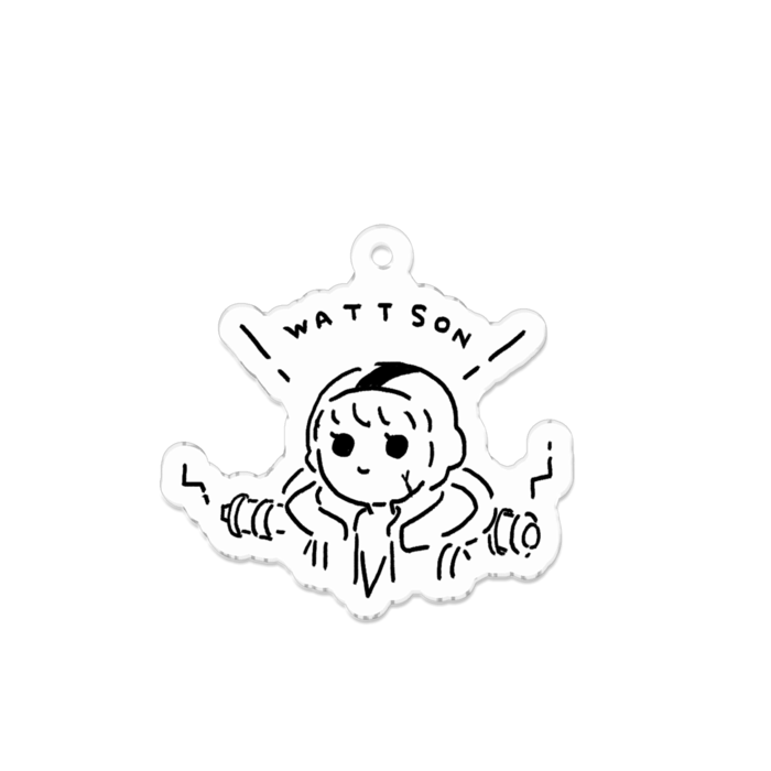 アクリルキーホルダー - 70 x 70 (mm)
