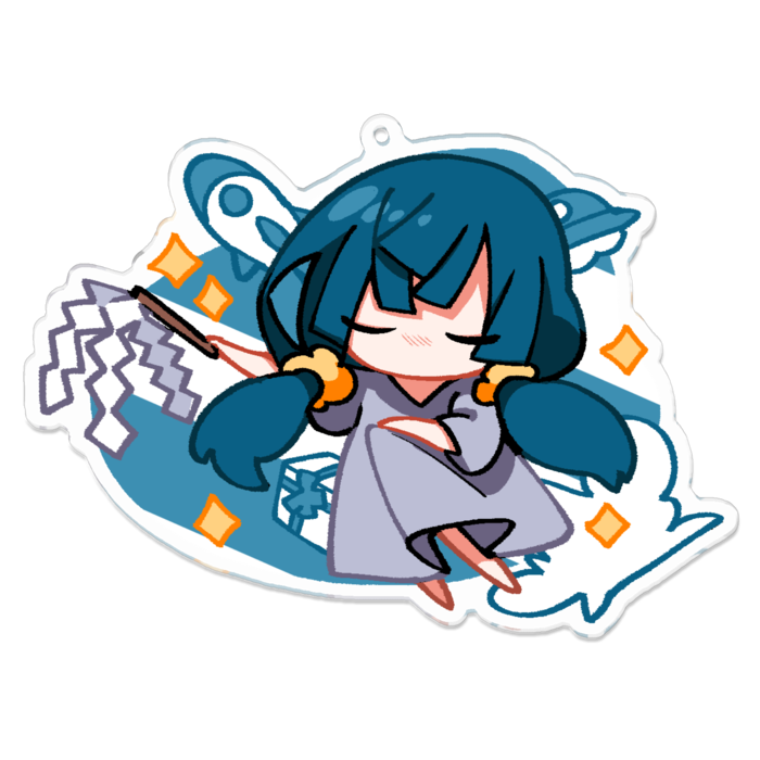 アクリルキーホルダー - 100 x 100 (mm)