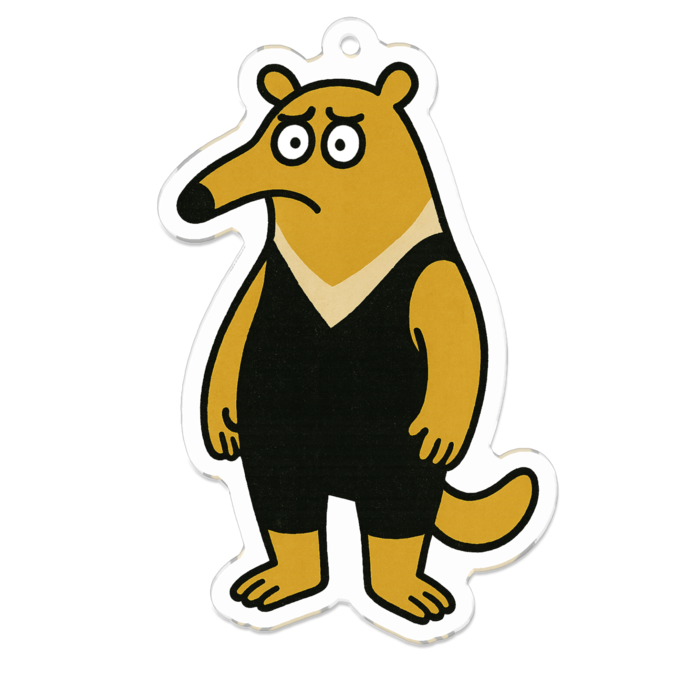 アクリルキーホルダー - 70 x 70 (mm)