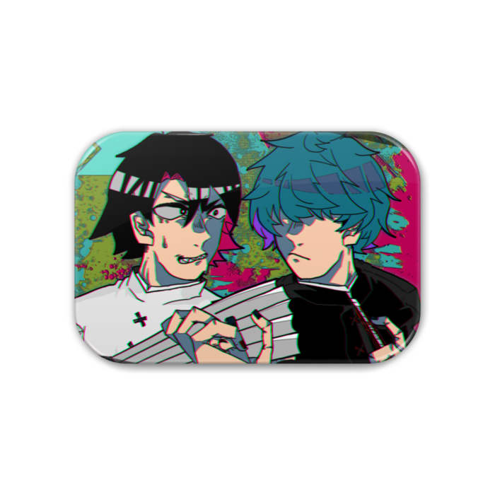 缶バッジ - 角丸 76x51mm