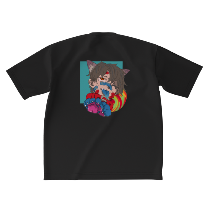 ビッグシルエットTシャツ - XL - 背面