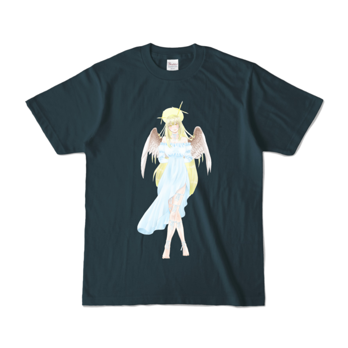 カラーTシャツ - S - デニム (濃色)