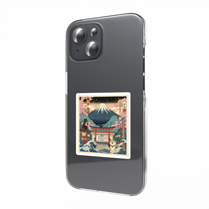 スマホステッカー - W55 × H91mm 以内