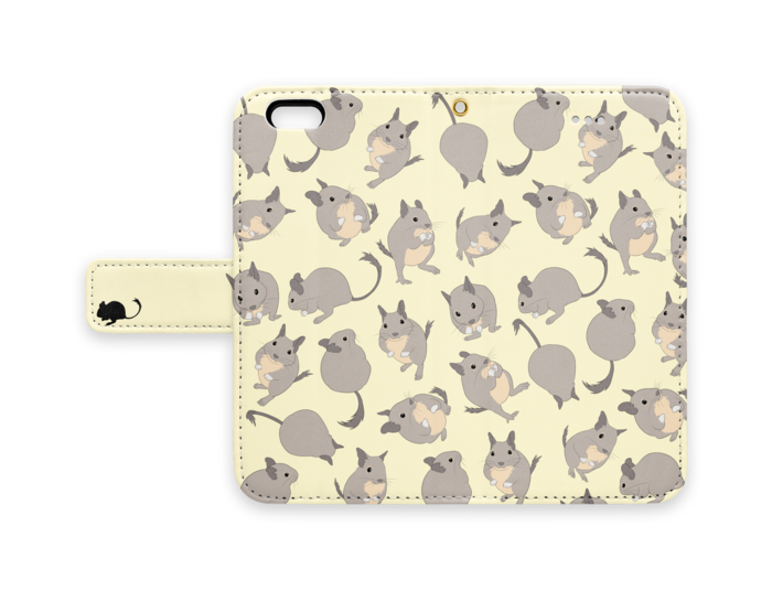 手帳型iPhoneケース - iPhone6 - クリーム
